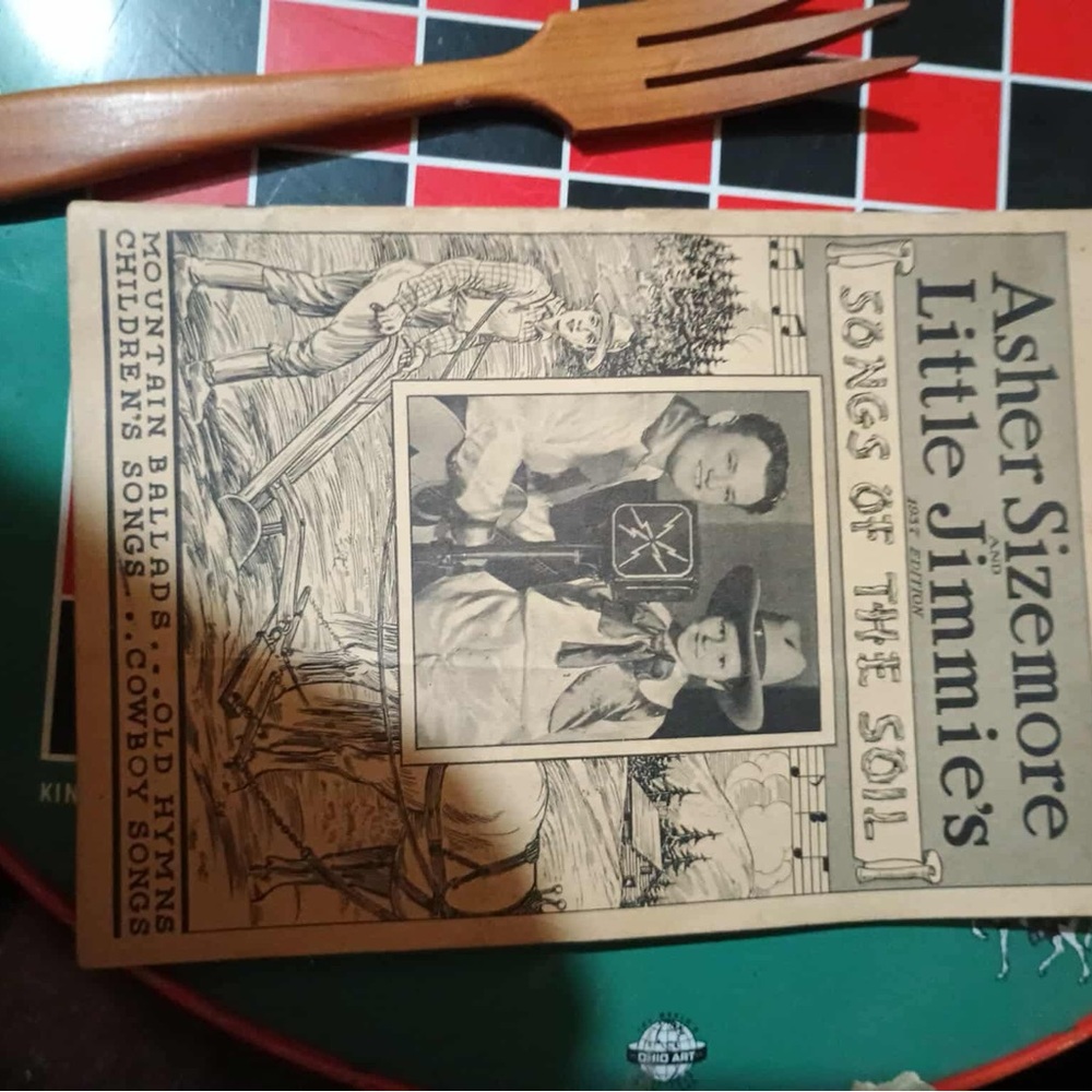 Vintage Asher Sizemore Little Jimmie Songbook